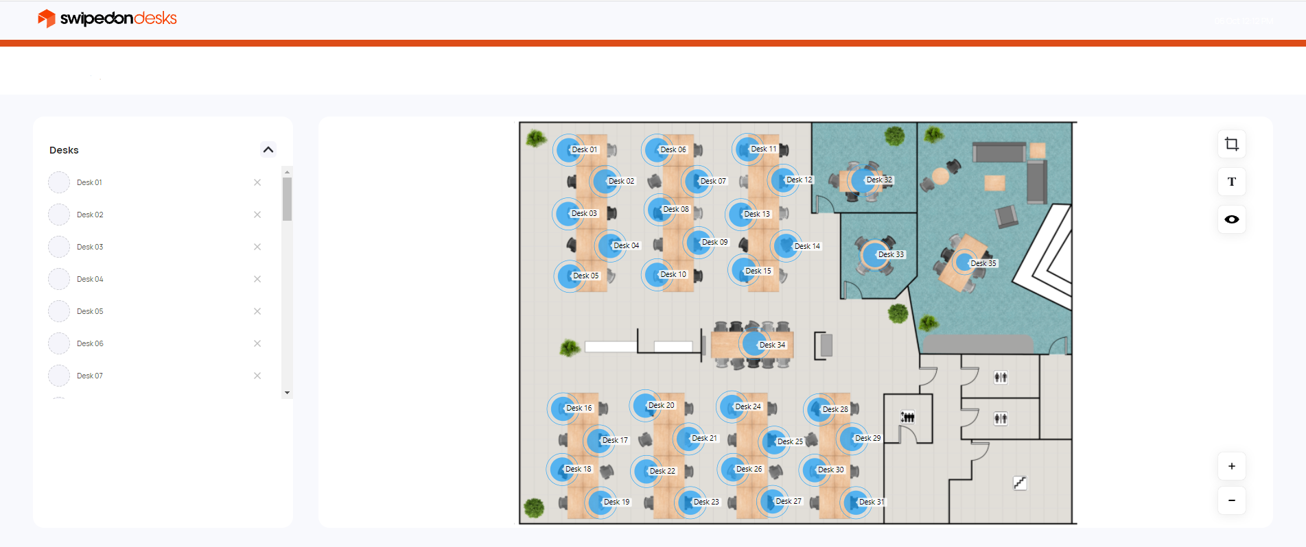 How to add a Floor Plan and allocate desks in SwipedOn Desks